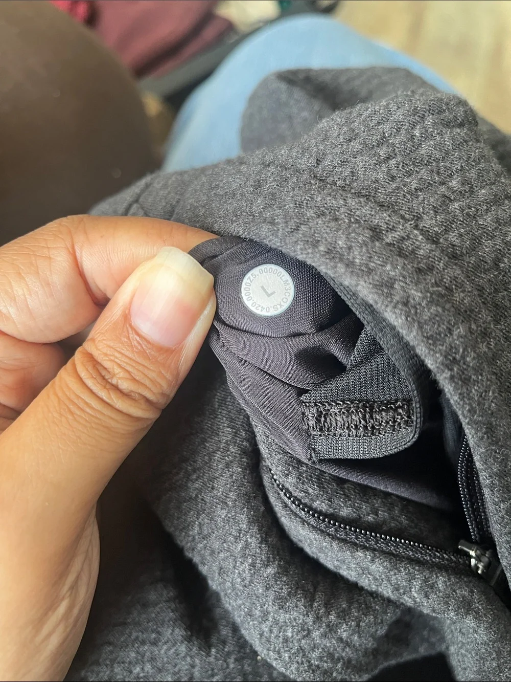 Lululemon Men's At Ease Crewneck Sweater - Heathered Black